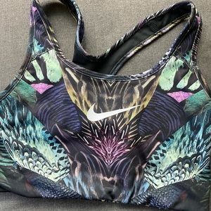 Nike Sports Bra - Exotic Print - M